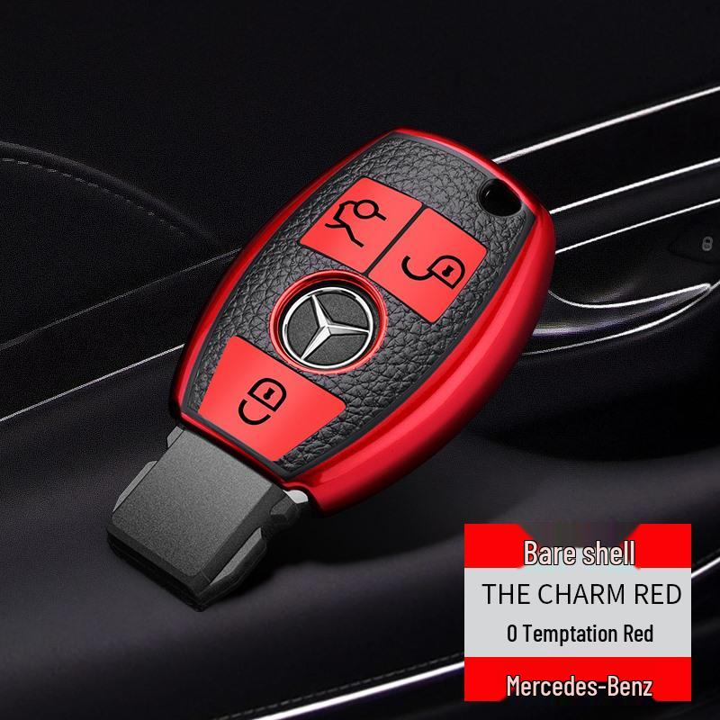 Чехол для ключа Mercedes для GLC260L, E-класса E260L, C200L, GLE320, GLA200, S-класса, Viano