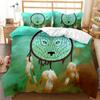Dream Catcher Bedding Set Elegant Bohemian Duvet Cover Queen 240x220 Ethnic Quilt Cover Single Double King Comforter Bed Cover