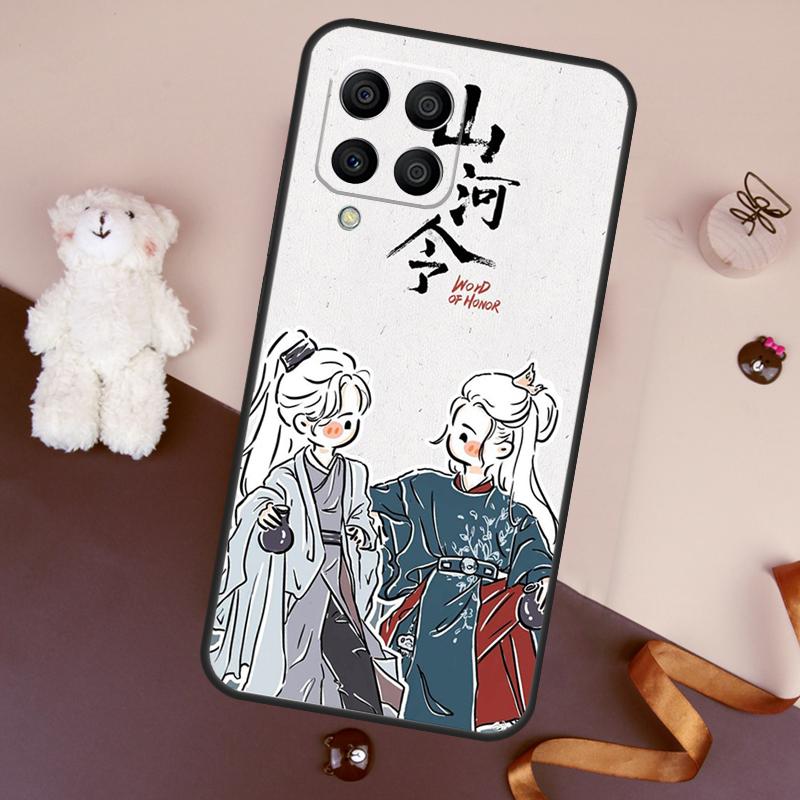 СЛОВО ЧЕСТИ Shan He Ling мультяшный Чехол Для Samsung Galaxy M32 M52 M14 M54 M13 M33 M53 M56 M36 M16 M31 M11 M12 M35 M55 M15 M06