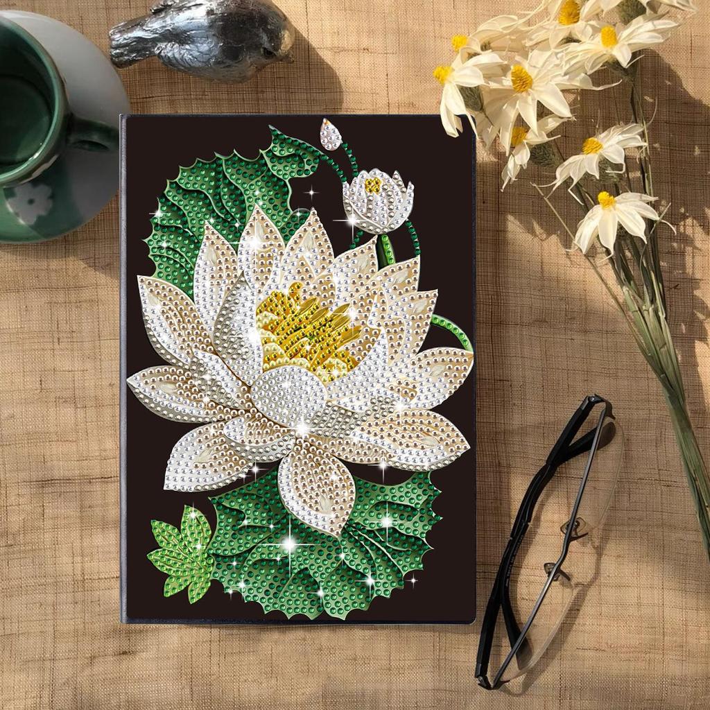 DIY Diamond Painting Business Notebook – Creative Dot Drill Writing Book for Kids