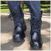 Ultra-light Umbrella Boots Airborne Flight Boots Combat Boots Outdoor Mountaineering Military Fans High-top Wear-resistant Special Forces