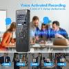Digital Voice Recorder HD Audio Recorder with Noise Cancelling Voice Activated MP3 Player for Lectures Meetings Interviews