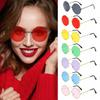 Round Sunglasses for Women Men Trendy Metal Sunglasses Retro Sun Glasses UV400 Protection Circle Glasses Metal Frame Eyewear