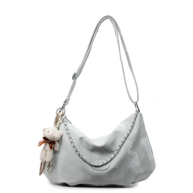 Сумка большой вместимости женская летняя новая универсальная нишевая цепочка на плечо сумка-мессенджер плиссированная сумка-пельмень