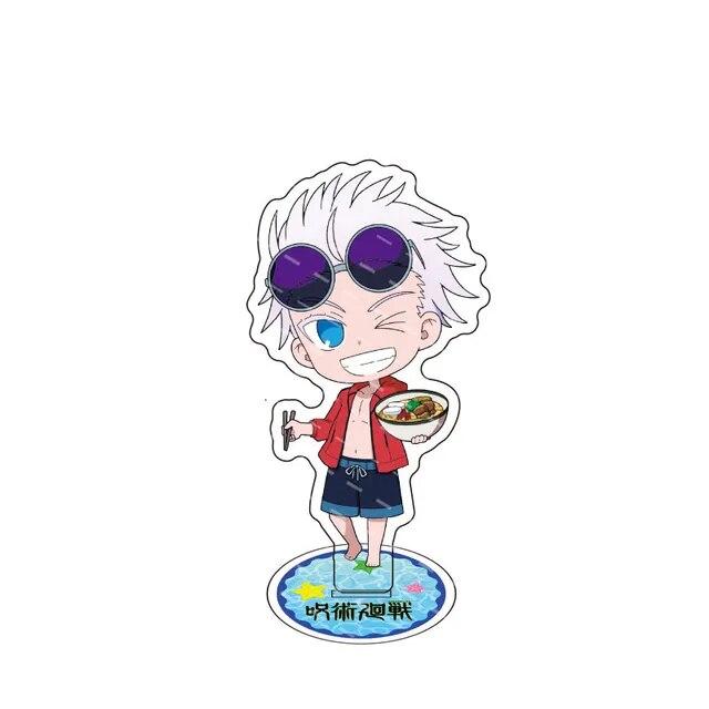 Аниме дзюдзюцу кайсен мини-фигурка на акриловой подставке Itadori Yuji Fushiguro Megumi Gojo Satoru Ryomen Sukuna модель настольный декор стоя