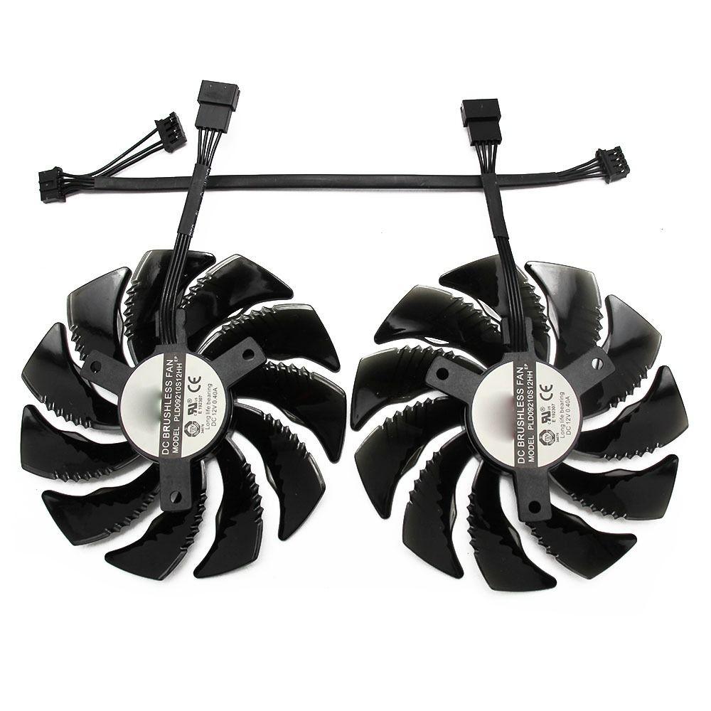 Охладитель видеокарты DC 12V для GIGABYTE RTX2060 GTX1650 1660/1660Ti Охлаждение компьютера