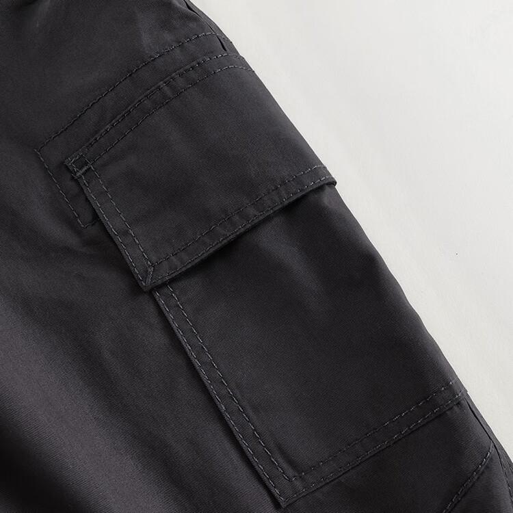 MARC&JANIE Boys And Girls Outdoor Pima Cotton Cargo Pants, Children's Casual Trousers, Spring 2025 Collection, 250292
