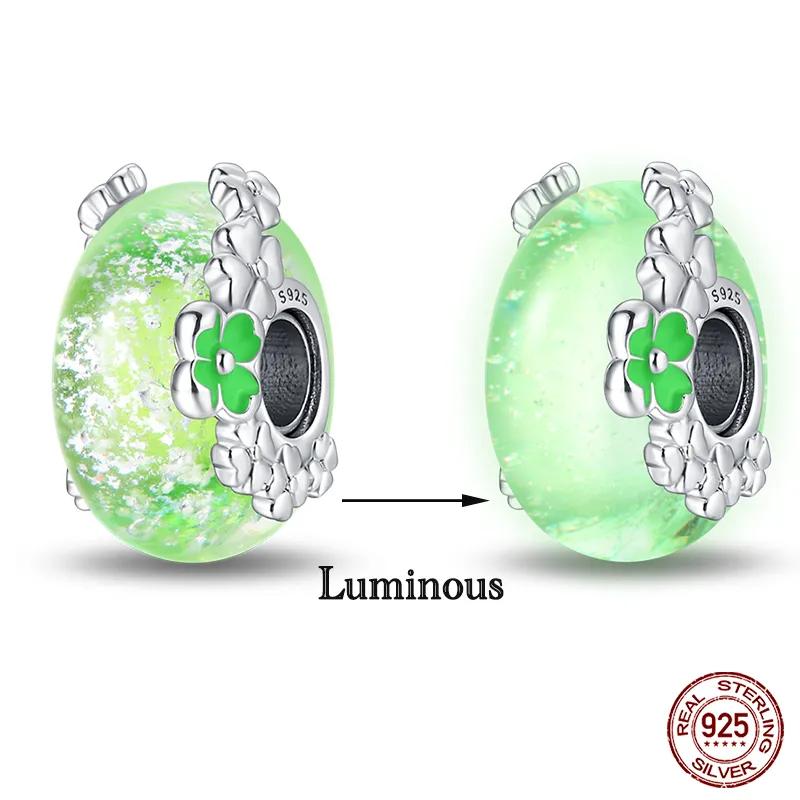 Copper Fashion Halloween Series Luminous Pumpkin Demon Skull Charms Beads Fit Original Bracelet Diy Jewelry