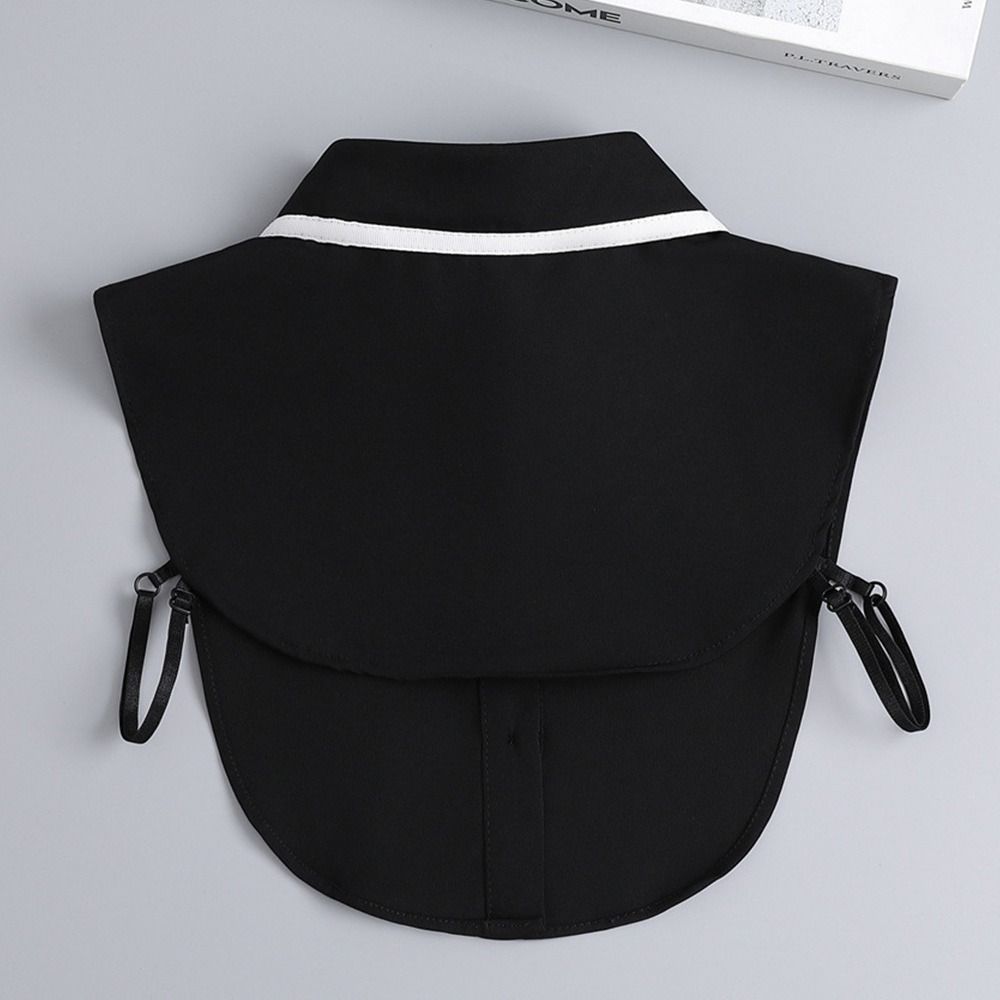 Винтажная хлопковая классическая блузка с лацканами, рубашка с фальшивым воротником, аксессуары для одежды с фальшивым воротником