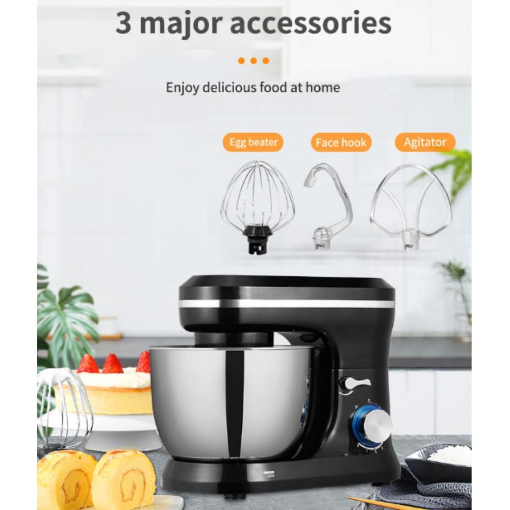 Машинка для замешивания теста, бытовой миксер для шеф-повара, 5 л, стационарный миксер