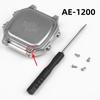 Винты задней крышки корпуса часов AE-1200 для Casio AE1200 AE-1200WH AE1300 Нержавеющая сталь Нижняя крышка Крестовые 4 шт. Винты с инструментами