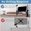 Replacement Non-slip TV Stand with Screws No Drilling TV stand legs Solid Support Strong Base Stand for TCL/Roku