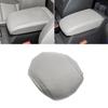 Серый чехол на подлокотник из искусственной кожи с губкой для VW Golf 7 2014 2015 2016 2017 2018, чехол для внутреннего центрального подлокотника с управлением