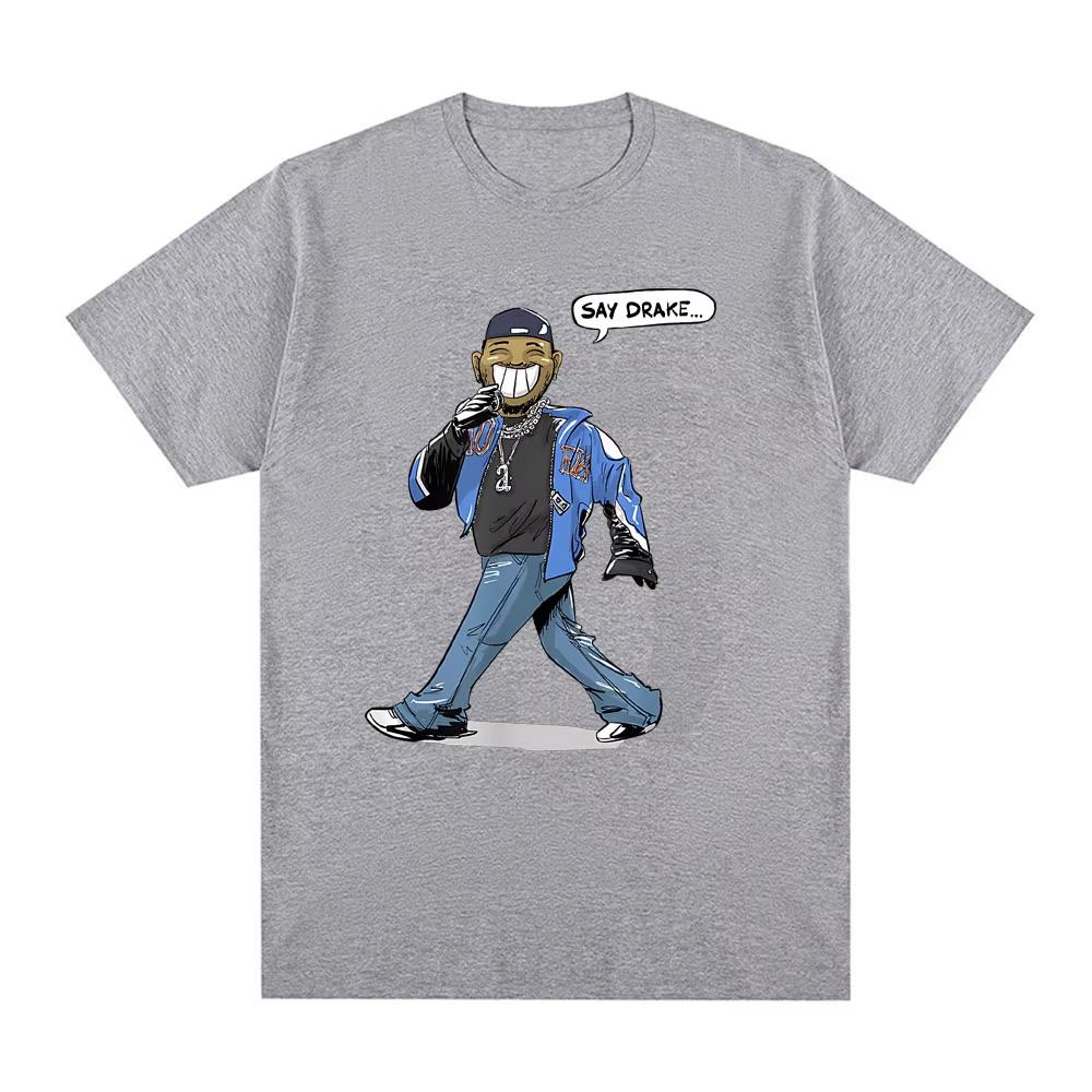 Кендрик Ламар Скажи Дрейку, что они нас не любят Футболки Мужские Женские Футболки Оверсайз Хлопок Уличная Повседневная Свободная Футболка