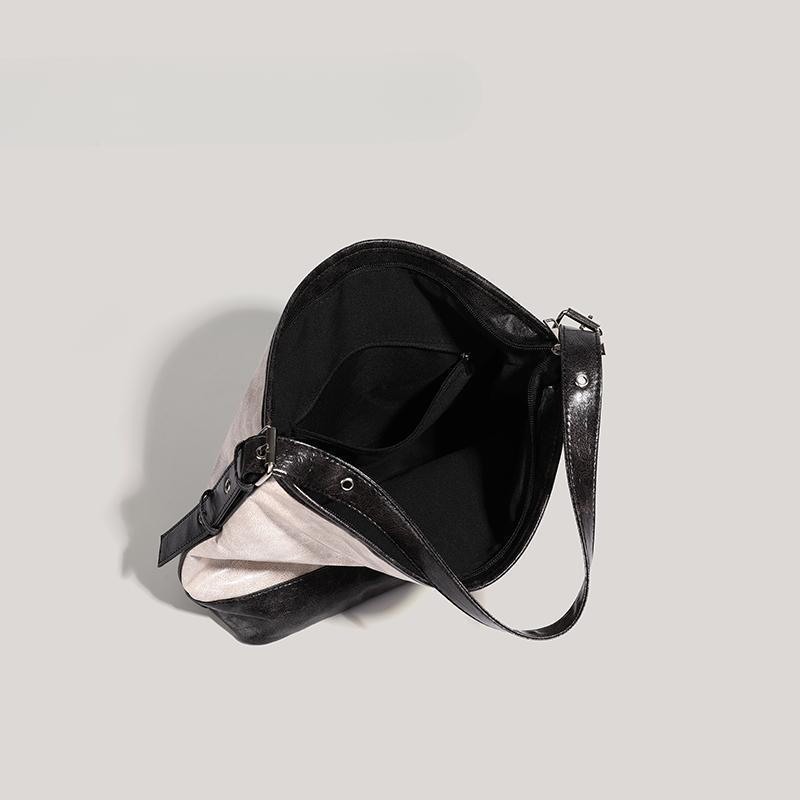 Популярная женская сумка для поездок на работу, сумка-ведро на одно плечо через плечо