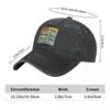 Capybaras Retro Animal Lover Caps Vintage Distressed Washed Hats Cap Outdoor Running Gollff Adjustable Fit Cap