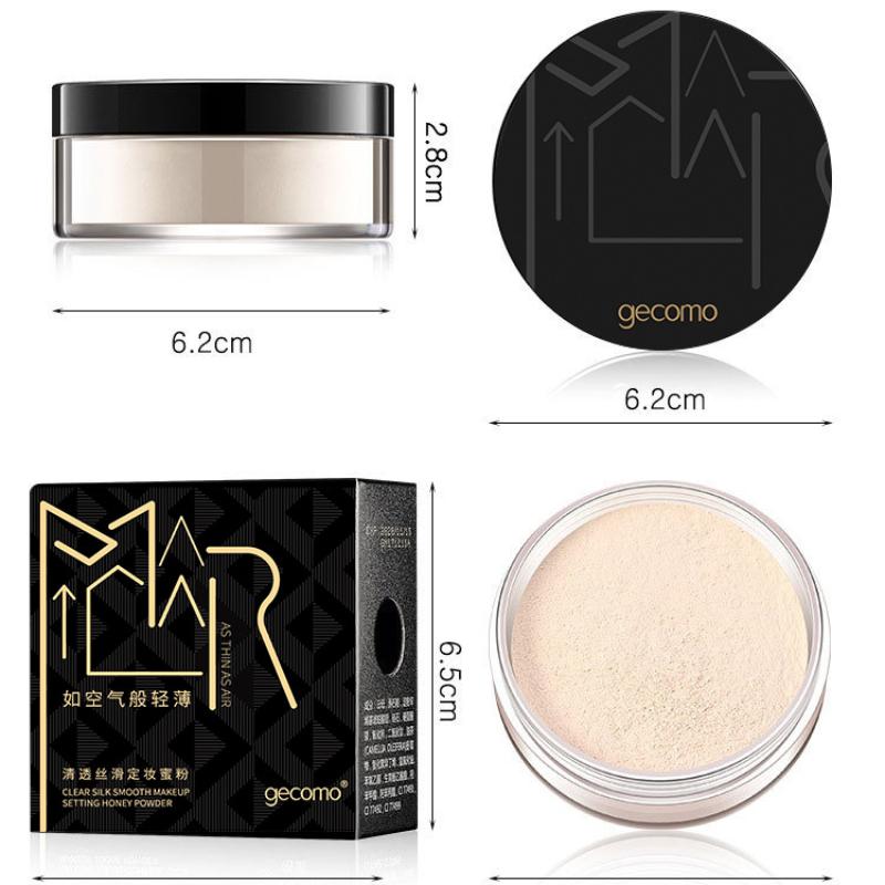 Loose Powder Setting Powder Long Lasting Non-stripping Oil-control Lightweight Matte Finish Waterproof Sweatproof Makeup Holding Concealing Powder