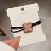 High-End Autumn & Winter Four-Leaf Clover Hair Band for Women - Simple & Elegant