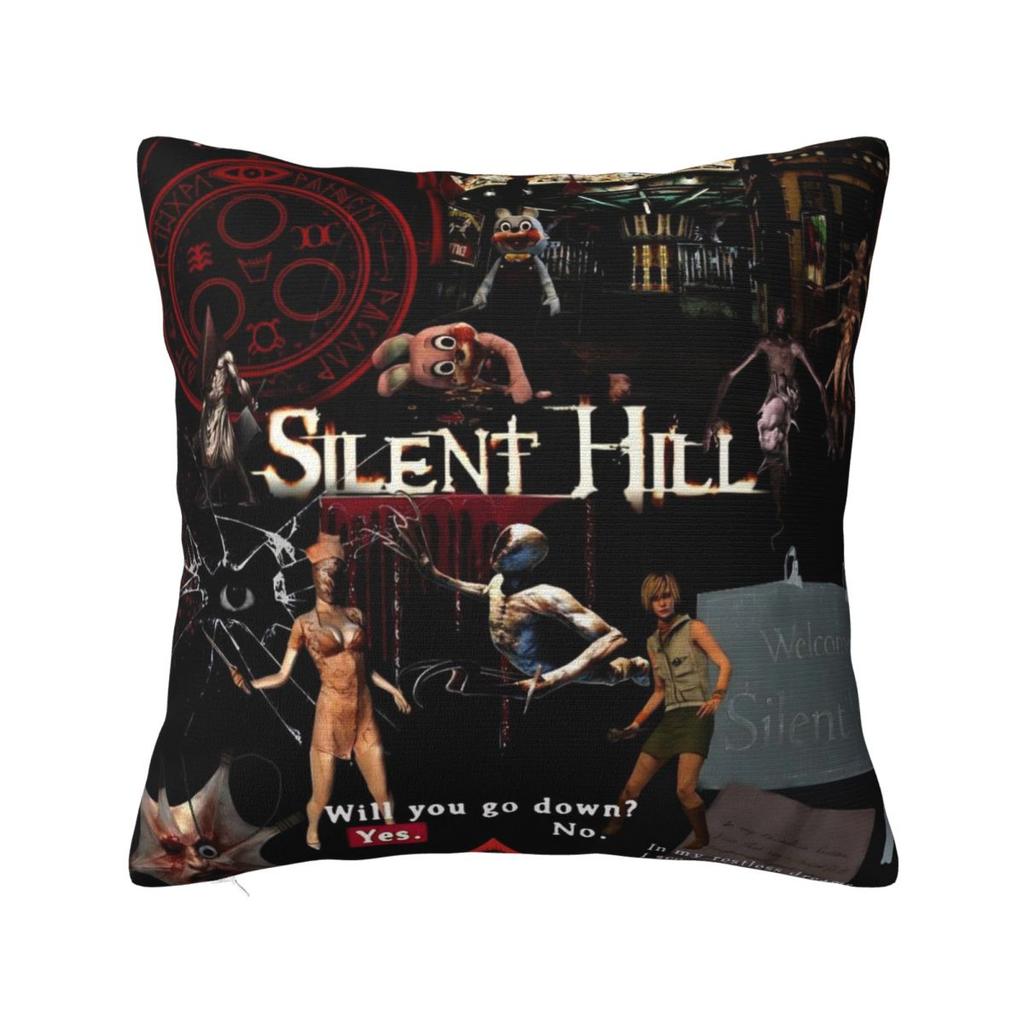Наволочка Silent Hill F Игра Узор Хинако Чехол на подушку Новинка Наволочка для стула Дивана Домашний Декор Наволочки