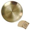 14cm Altar Ritual Burning Holder Plate Stainless Steel Candle Holder Offering Altar Bowl  Home