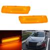 2Pcs Side Marker Light Housing Accessory Replacement Portable Front Bumper Repeater Turn Signal Bezel 5K0945071 5K0945072 for VW Golf 6 MK6 09-13 US