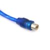 1 Rca Female To 2 Male Splitter Stereo Audio Y Adapter Cable Wire Connector
