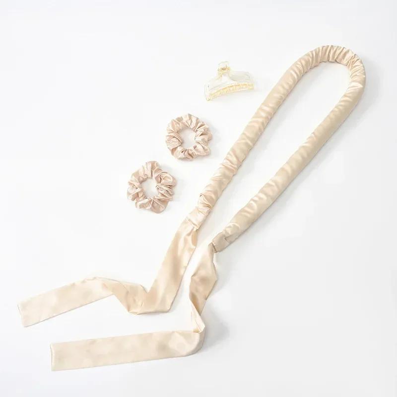 Безнагревные щипцы для завивки волос Повязка на голову Ленточные бигуди без нагрева Мягкие бигуди для волос Шелковые кудри Ленивые стержни для завивки волос Инструменты для укладки волос