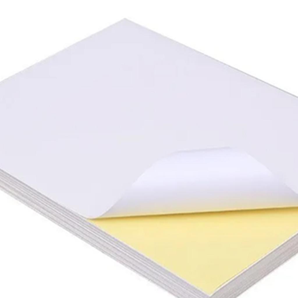 100 шт. этикетки наклейки бумага размер глянцевая матовая белая беспроблемная этикетка печать бумага для лазерных чернил