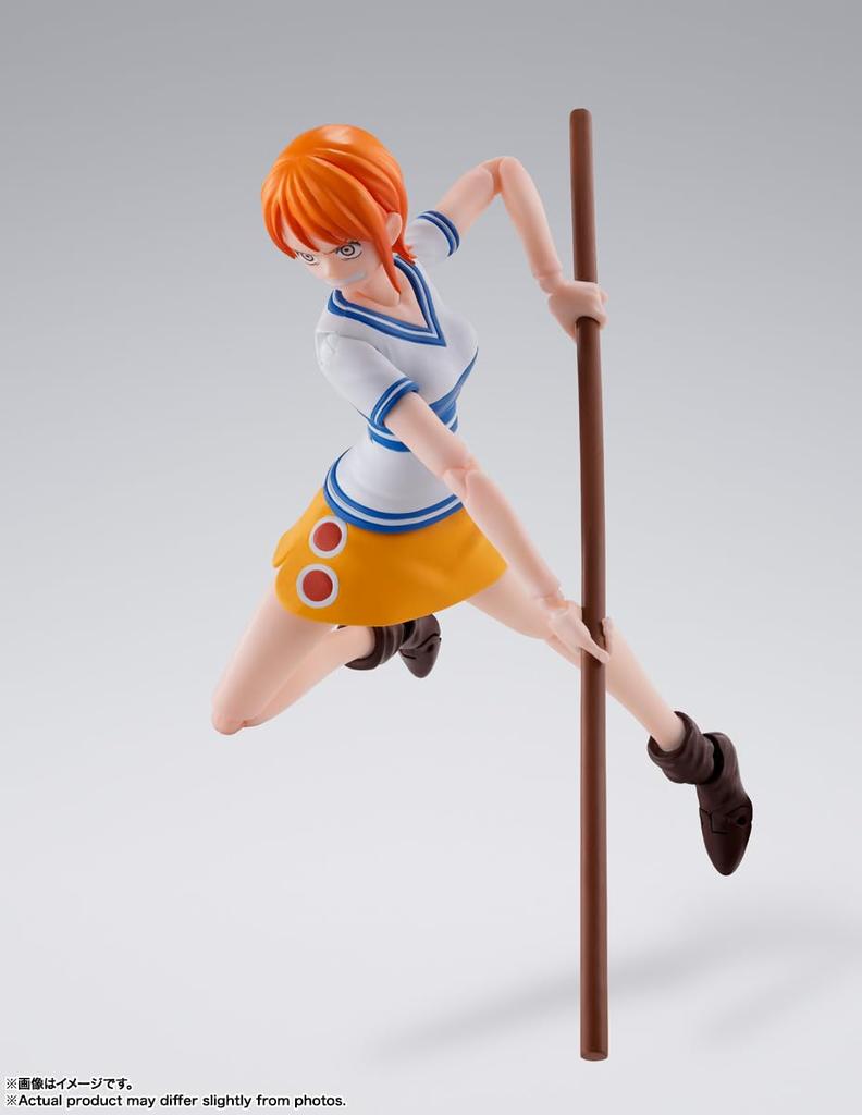 TAMASHII NATIONS ONE PIECE Нами размером около 140 мм окрашенная подвижная фигурка SHFiguarts -Dawn Adventure- ABS&PVC