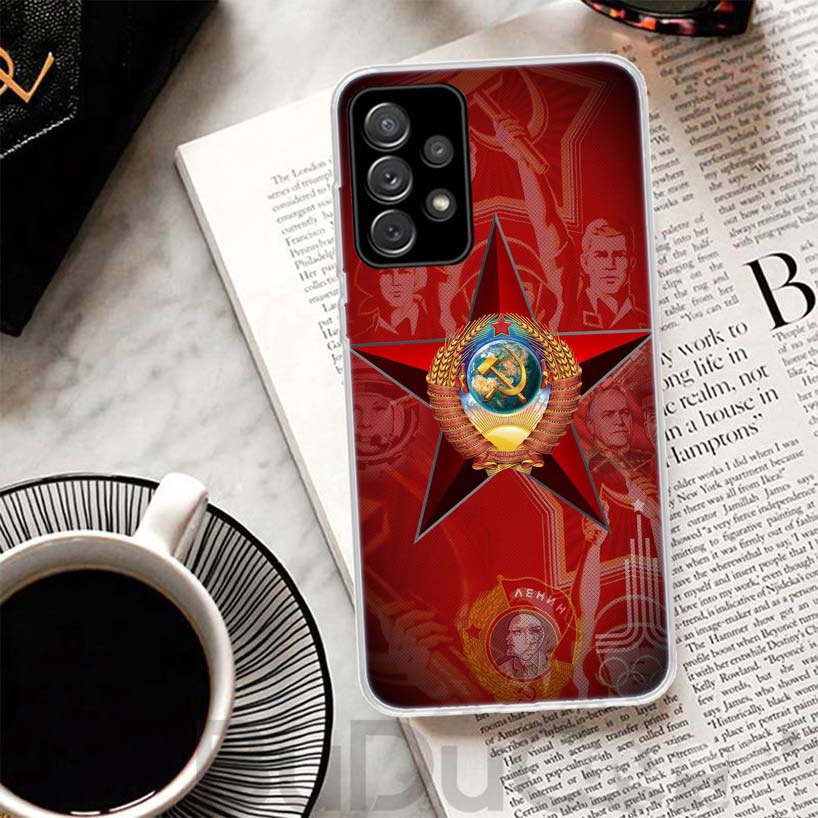 Russia Russian Flags Emblem Phone Case For Samsung Galaxy A15 A14 A54 A13 A53 A12 A52S A55 A22 A23 A24 A32 A33 A34 A25 A35 A03S