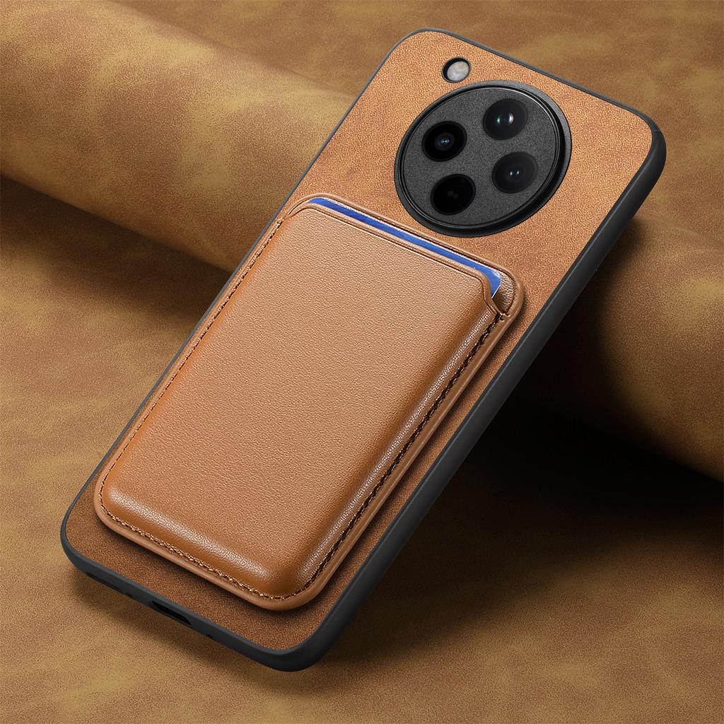Съемный кожаный чехол 2 в 1 для Find X8 Pro X7 Ultra для Magsafe Wallet Card Pocket Магнитный чехол для беспроводной зарядки для Oppo Find X8pro FindX8