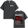 Rapper Duki ADA Tour Merch Tshirt Unisexs Unisex Clothing Cotton Cozy Oversized Tshirts Hip Hop Short Sleeve T Shirts Streetwear