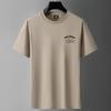 Large Size S-6XL Pure Cotton Mens T-shirt Short-sleeved Round Neck Boy Tee Shirt