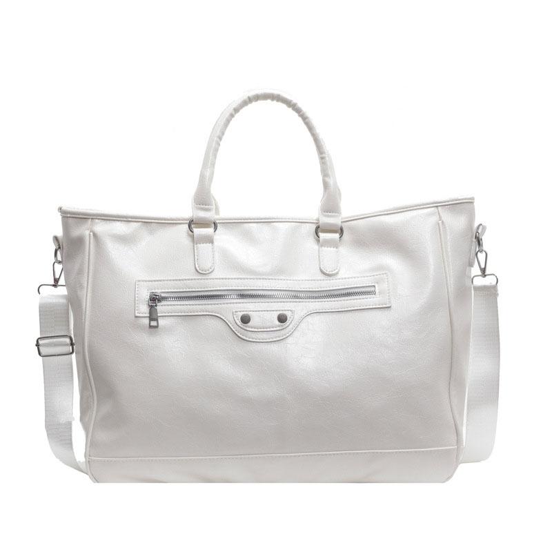 Досуг Большая вместительная сумка-тоут Новые женские сумки для шопинга и путешествий Красные сумки Ретро из искусственной кожи для студентов колледжа одно плечо сумки