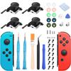 Latest Repair Parts Repair Kit Switch Replacement Parts Compatible with Organic EL Models Switch Switch Stick 4 Pieces Easy To Replace Video and