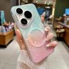 Простой узор-ракушка p11pro магнитный синий порошковый развод подходит для чехла для мобильного телефона Huawei p11pro mate11pro