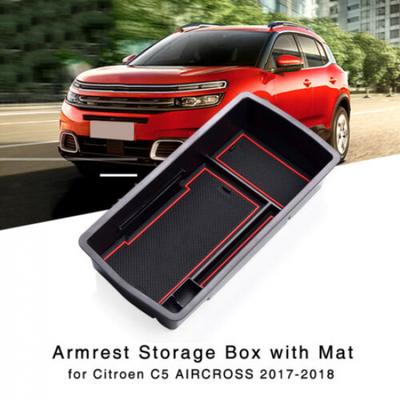 Ящик для хранения в подлокотнике для Citroen C5 Aircross 2017 2018 Центральная консоль Лоток для перчаток