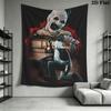 Terrifier Pattern Home Decor Tapestry, Wall Hanging, Decorative RV Wall Cloth.NGT0928598