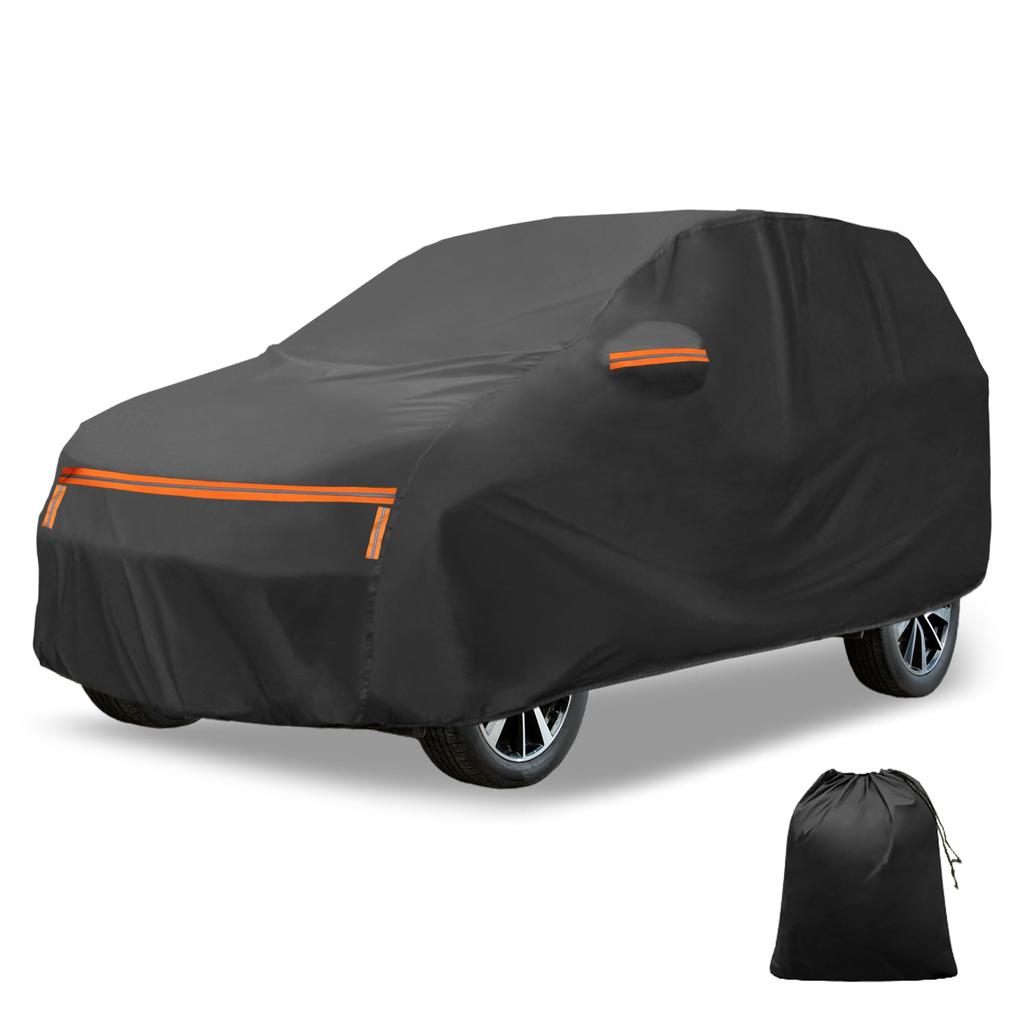 X AUTOHAUX Suzuki Car Body Spunlace New Waterproof Fabric Fleece Paint Rainy Season Light Car Body Hail Windproof Strong Wind Side Nighttime Safety