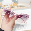 Cute Cat Eye Children Sunglasses for Kids Shiny Candy Color Sun Glasses Cute Baby Eyewear Trend Girls Eyeglasses