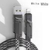 Плетеный USB-кабель Type-C PD для быстрой зарядки, 4-в-1, из цинкового сплава