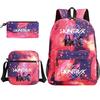Girls Backpack College Style Large Capacity Lightweight Travel Backpack  Bag Three-Piece Set