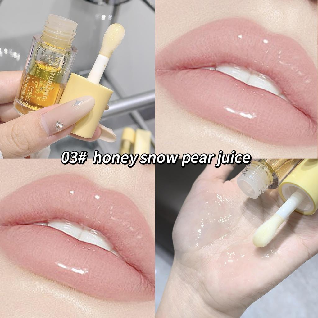 SHAQINUO Мягкая эссенция для губ Масло Освежающее Увлажняющее Нелипкая Основа для губ Помада Мед для губ