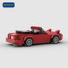 Creative Bricks Toy Eco-Friendly Plastic Buildings Cars Model Kids Kit Diy Mini Brick Sports Cars Building Blocks Set
