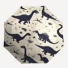 1pc Dino World Automatic Open/Close Umbrella with One-Touch Button, Compact Folding Canopy, Sturdy 8-Rib Windproof Design -141