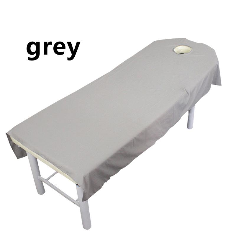 1Pcs Beauty Bed Table Cover Cosmetic Salon Sheets Sheets With Hole SPA Massage Treatment 80cmx190cm
