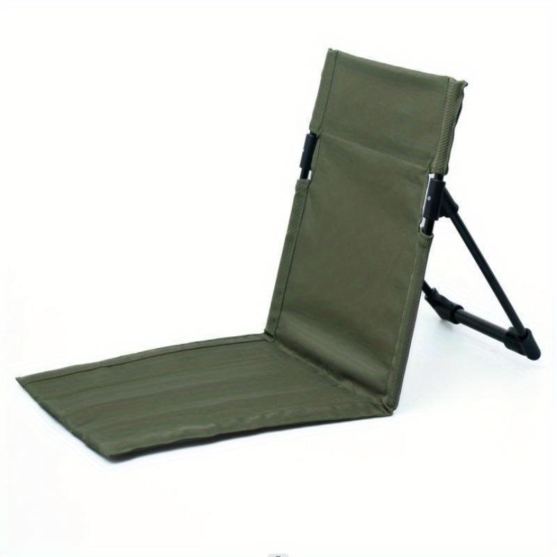 Leisure Relaxing Portable Foldable Backrest Cushion Beach Fishing Seat Travel Hiking Picnic Chaise Garden Tools