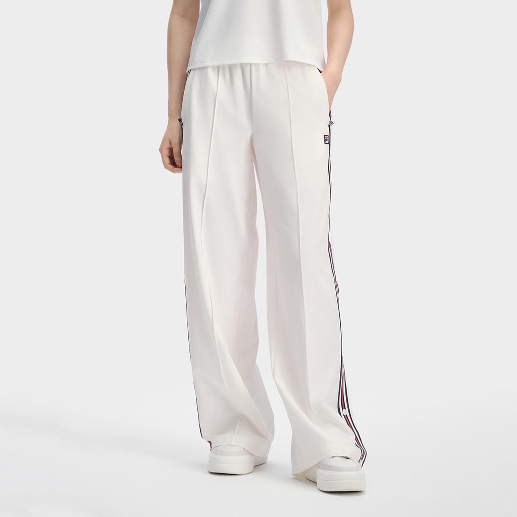 Новые повседневные брюки FILA женские, цвет облачно-белый F11W437801FWT