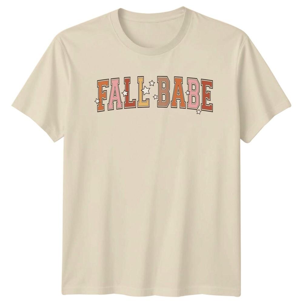 Fall Babe Unisexs TShirt Retro Autumn Aesthetic Fall Season Gift For Her