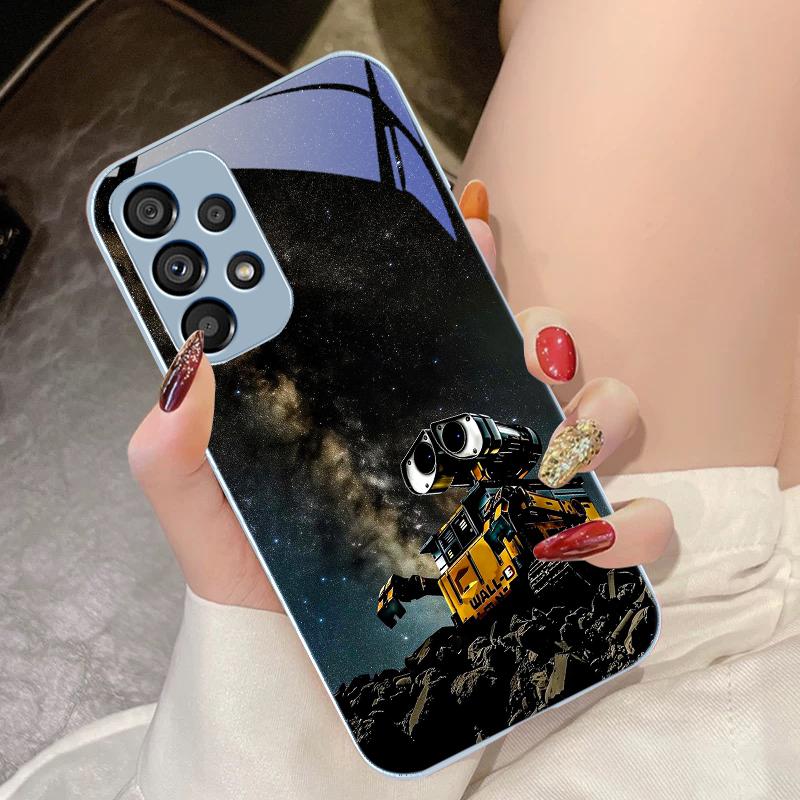 Red Moon Explorer Чехол для телефона из закаленного стекла для Samsung Galaxy S10 4G S20 11E 30 S21 22 S24 Fe Pro S23 S25 Ultra 5G S9